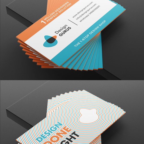 Business Card for DesignGurus.com Design by Birendra Chandra Das