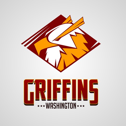 Community Contest: Rebrand the Washington Redskins  Design by danestor