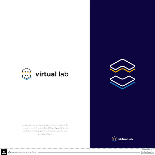 Logo needed for Virtual Lab, an Augmented Reality Studio Design by Gilidesigns™