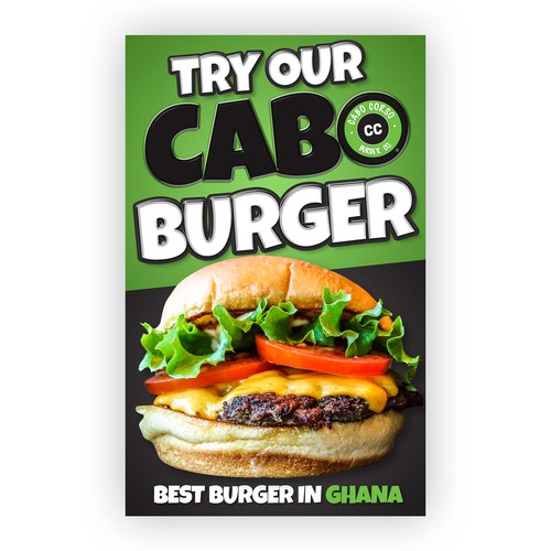 Billboard for Burger Company Design by Nadun Prabodana