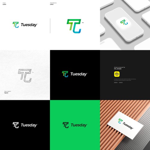 Design a logo for "Tuesday" Design by FF3 ˢᵗᵘᵈⁱᵒ