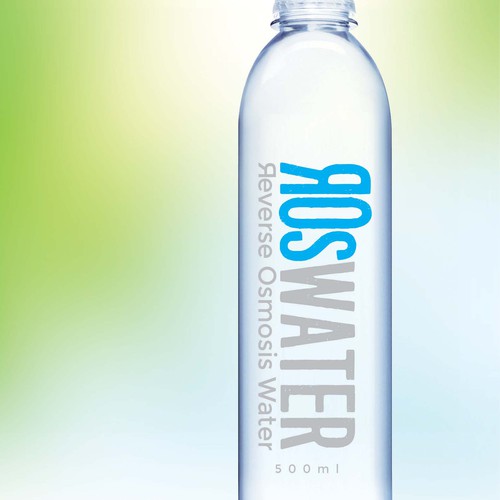 Design a Mineral Water Bottle Label Réalisé par neoflexdesign