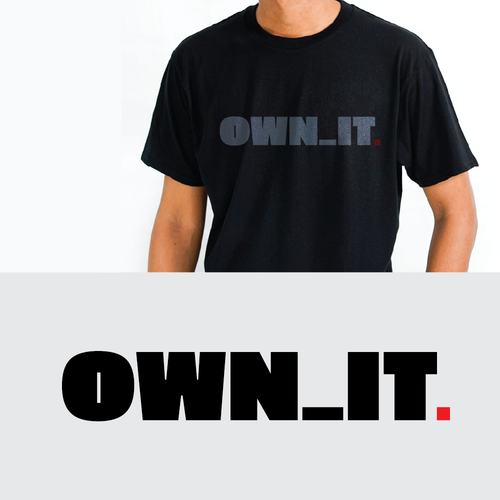 Edgy logo design for OWN IT Design by GRAAFILINE