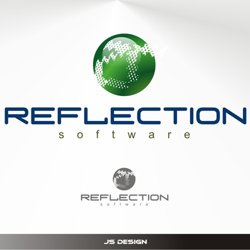 Reflection Software Logo Contest Design by JS design