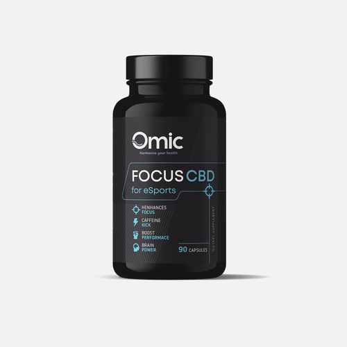 Video Gamer Supplement Label Design Design by jcontreras