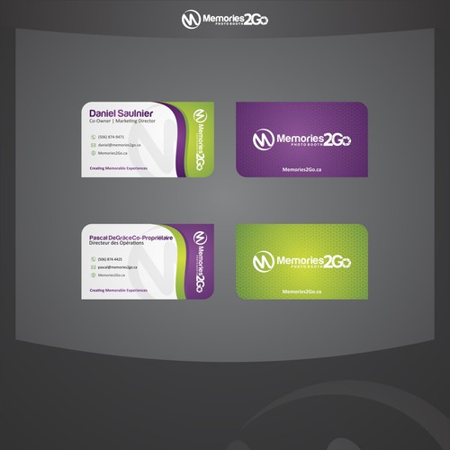 Create a business card for Luxurious Photo Booth Rentals! Design by miljandesign