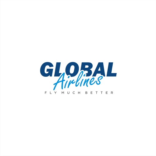 Take off! A Brand New Global Airline logo! Design by Hafiz29