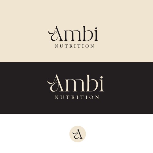Chic, simple and memorable logo for an online nutritionist Design by alediba