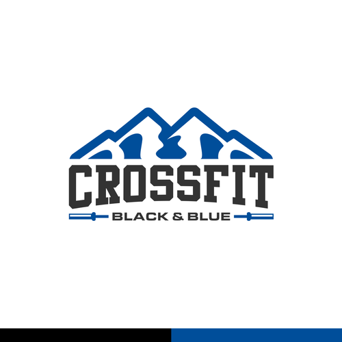 CrossFit Black & Blue -logo design Design by sriredjeki