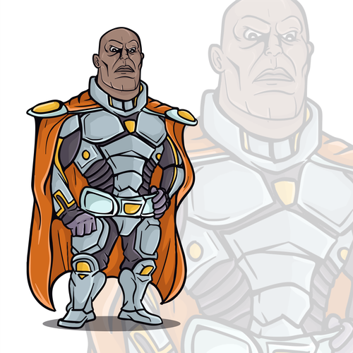 Design a commander character for our browser-based game Design por Runfitri