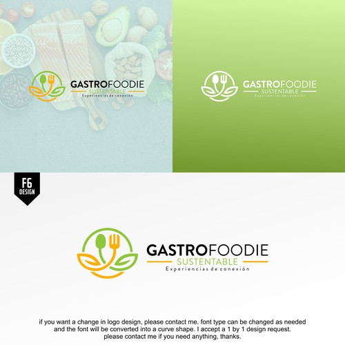 "Viajes y experiencias  gastronómicas" winning Logo design