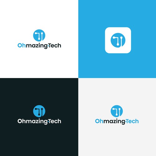 Design an Ohmazing Logo for a Technology Consulting Company. (Rebranding from hazeytech.com) Design von Kudrah