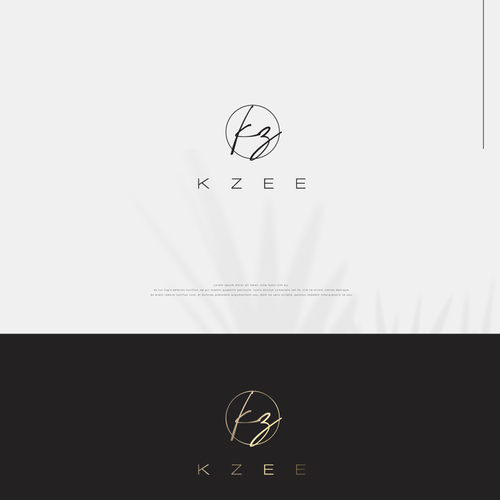 Personal Logo with design centered around the letter "Z" Design by CrissVons