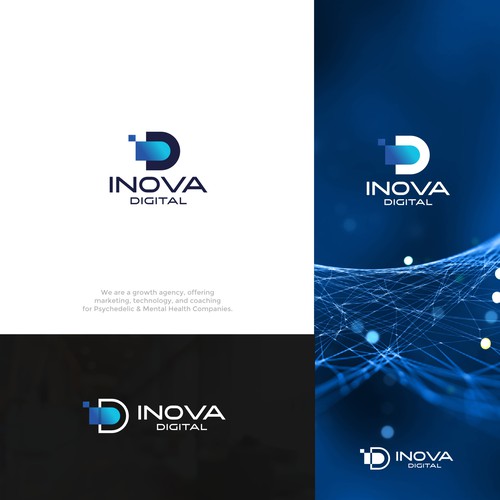 Inova Digital Brand Design Design by chilibrand