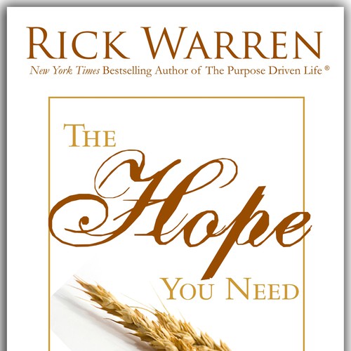 Design Rick Warren's New Book Cover Design réalisé par thedesigndepot2