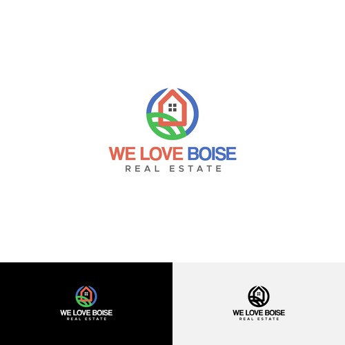 Logo creation capturing quality of life and moving to Boise, ID w/outdoors and downtown components Design by pecellele pencil