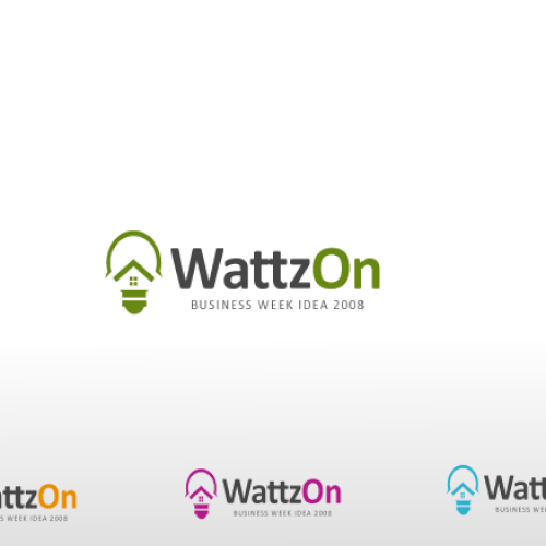 Help WattzOn (BusinessWeek Best Idea 2008) with a new logo Design by marshaan