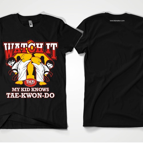 New T-Shirt Design Needed for Martial Arts/Taekwondo | T-shirt contest