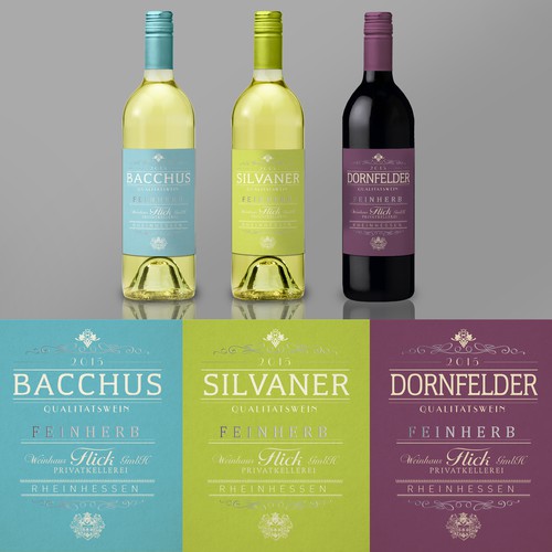 Etiquetas de producto propuesta en el concurso por Wargha