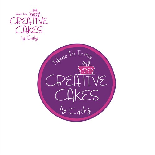 create a unigue logo from cake design using the 3 C's Design by Juniper Design