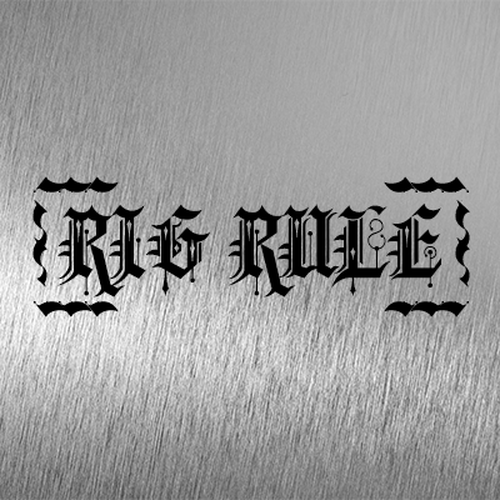 Rig Rule needs Lettering Design (wordmark) Design by designRays