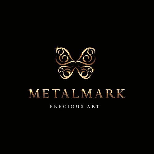 METALMARK MINT - Precious Metal Art-ontwerp door Mat W