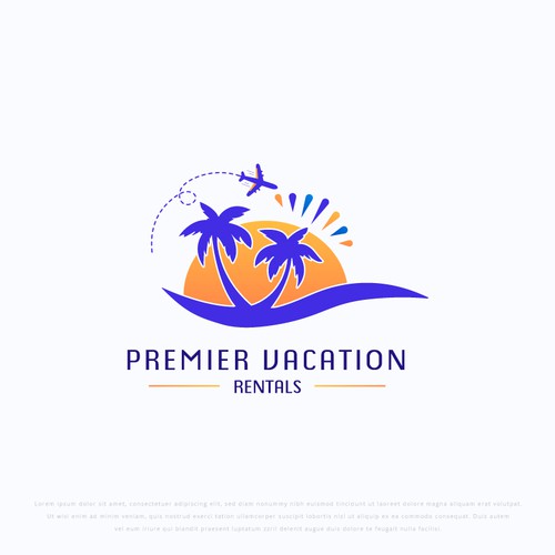 Short Term Vacation Rental Properties Logo Design réalisé par Mithuncreation