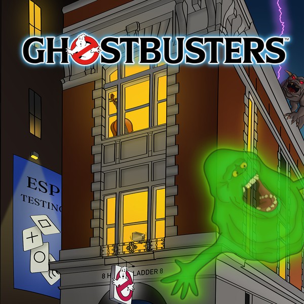 Ghostbusters illustration for a poster