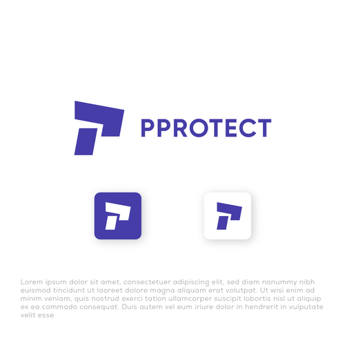 PPROTECT (Phone protect logo) (mobile cases and screen protectors) Design by ahsandesignns