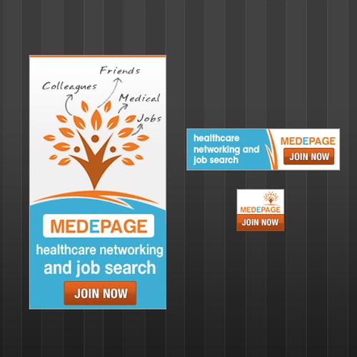 Create the next banner ad for Medepage.com Diseño de Yuv