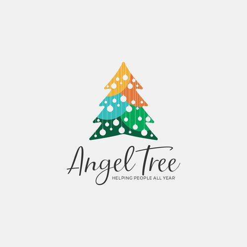 A non-profit logo called Angel Tree Design by Ok Lis