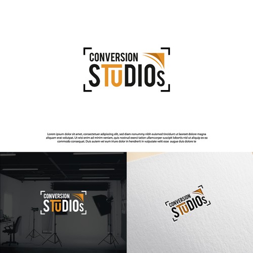 logo design for "conversion studios" photography studio Design by GraphiX by AdAm