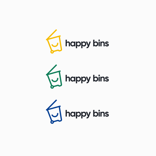 Powerful logo needed for new bin (trash can) cleaning business. Design by adipvtra™