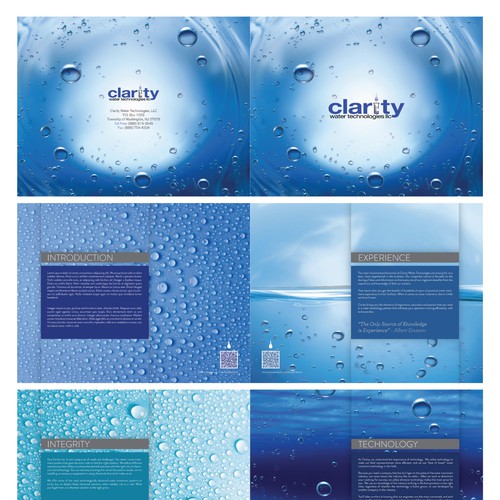 New brochure design wanted for An Industrial Water Treatment Company