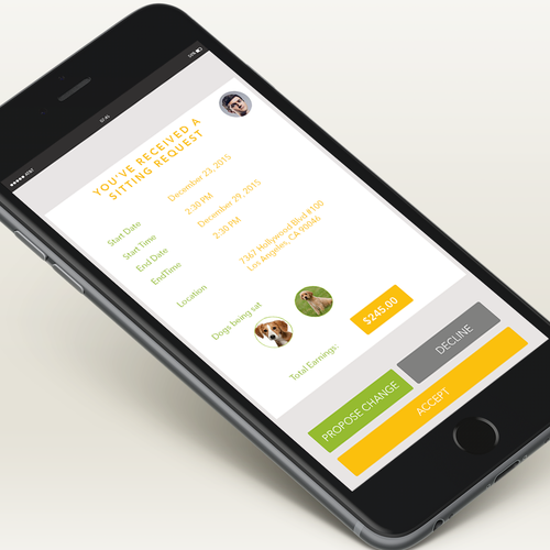 Design a message platform for Bark'N'Borrow's dog-sitting ...