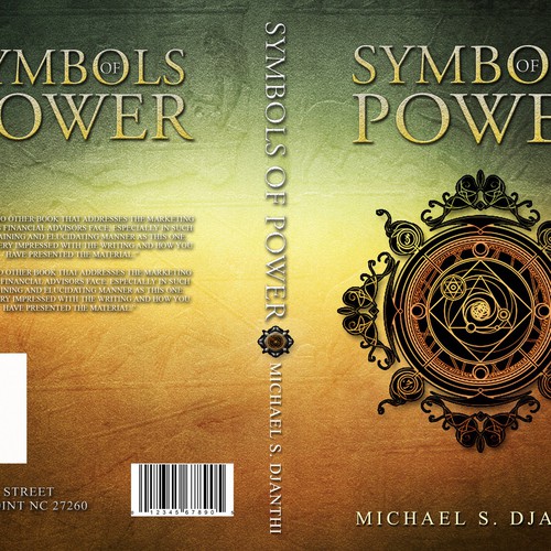 Symbols of Power Book Cover Contest Réalisé par Pulp™