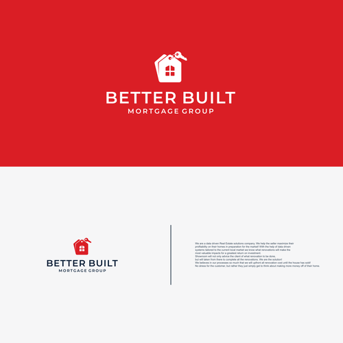 Better Built Mortgage Group Design réalisé par Aemiro™