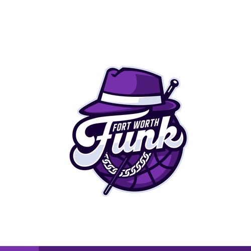 Basketball Logo for Team 'Fort Worth Funk' - Your Winning Logo Featured on Major Sports Network Design by ononapa