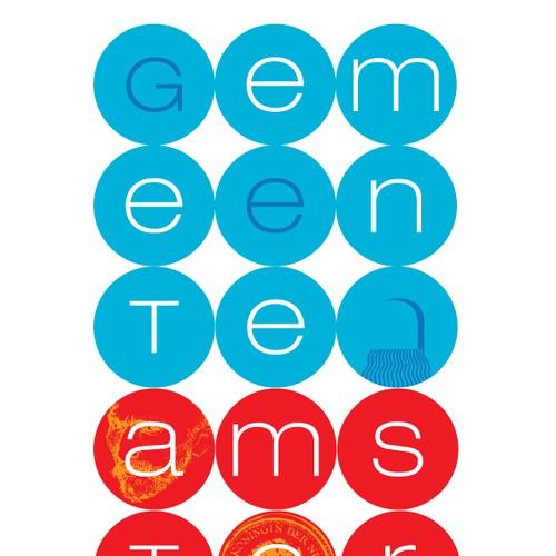 Community Contest: create a new logo for the City of Amsterdam Ontwerp door SIX TOES DESIGNS