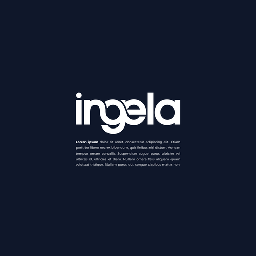 Logo for new international startup - Ingela.com Design by Swegear™
