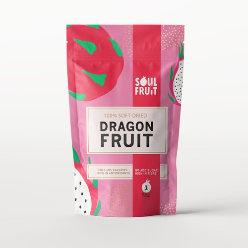 eye-catching packaging design for new health food product Design by AnaHola