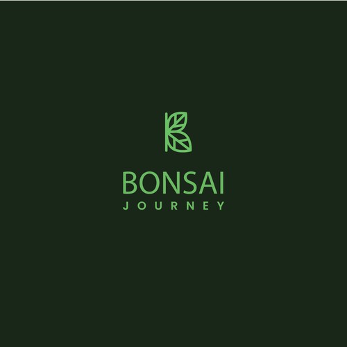 Logo design for a blog on bonsai Design by Anastasia Kristina