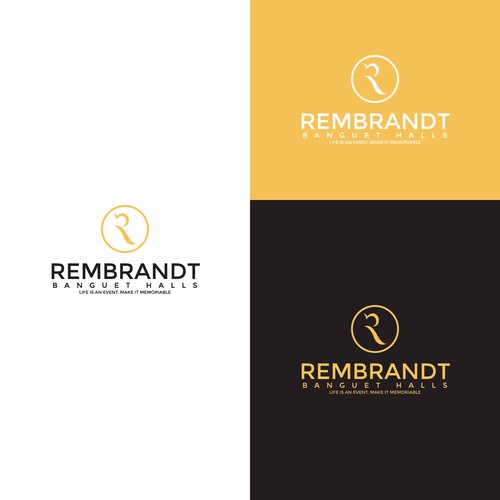 Visually appealing modern logo/font face for our contemporary industrial banquet hall Réalisé par UMI.HAMASAH