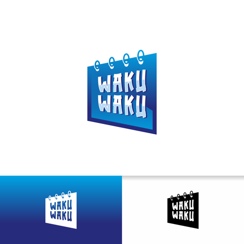 Waku Waku App Logo! Design by onder