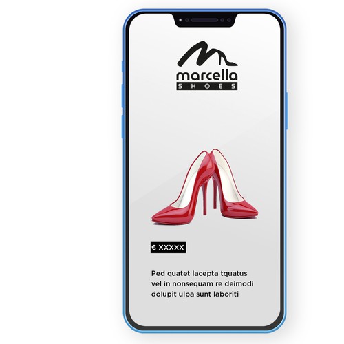 Women shoes brand logo design Design by semolino059