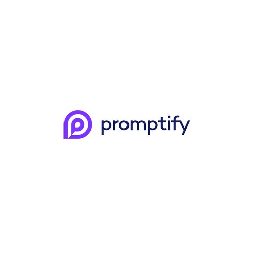Modern, Simple and Sleek Logo for Promptify.com Design by TheDaydreamerStd