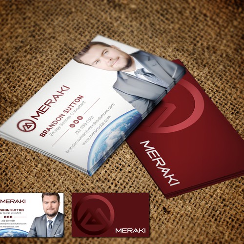 busness card Réalisé par Brandmaker artist