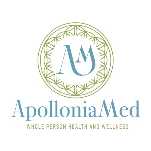 Logo - Where science meets nature. Whole human health Design by La Cuina Gràfica