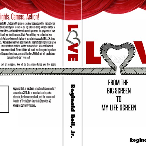 Lights. Camera. Action! Help us create a bestselling book cover! Design by Suzaku Lee