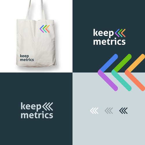 Craft a visually stunning logo for keep metrics Design by KisaDesign